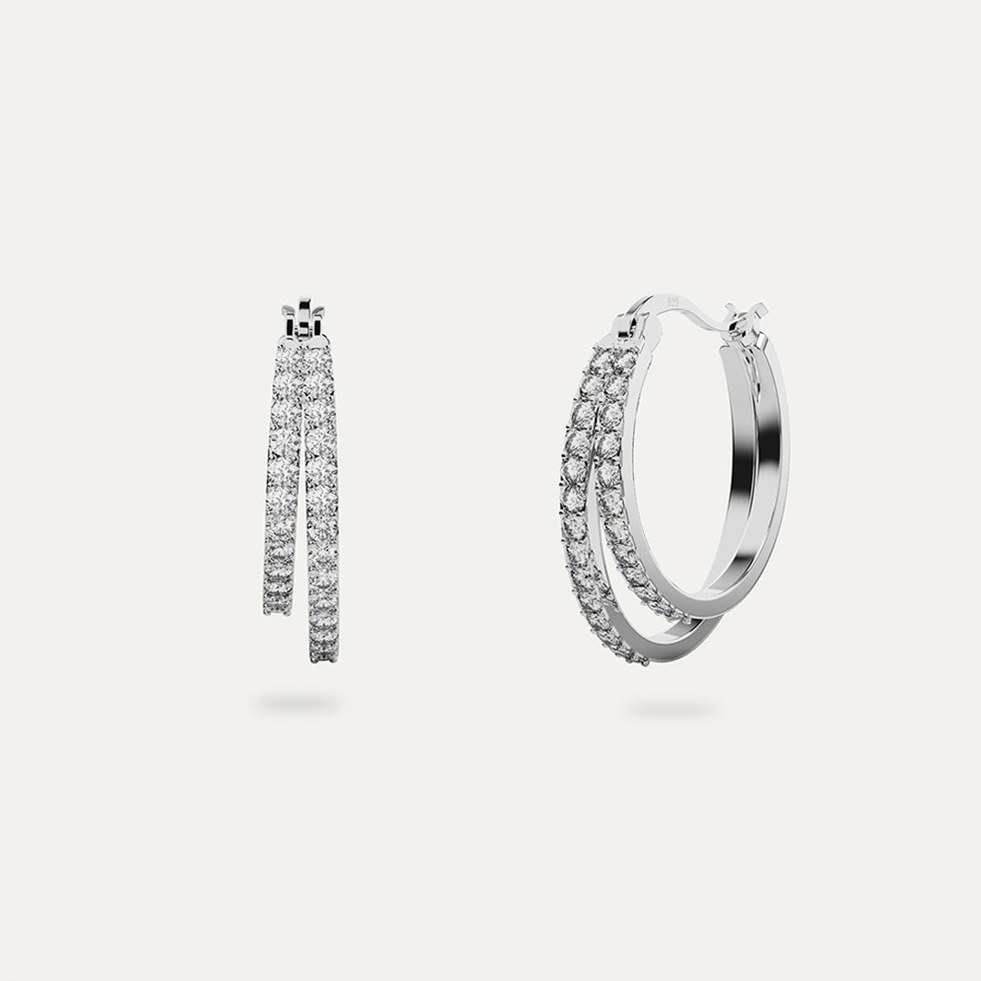 ELFI 925 Silver Earrings LEE68
