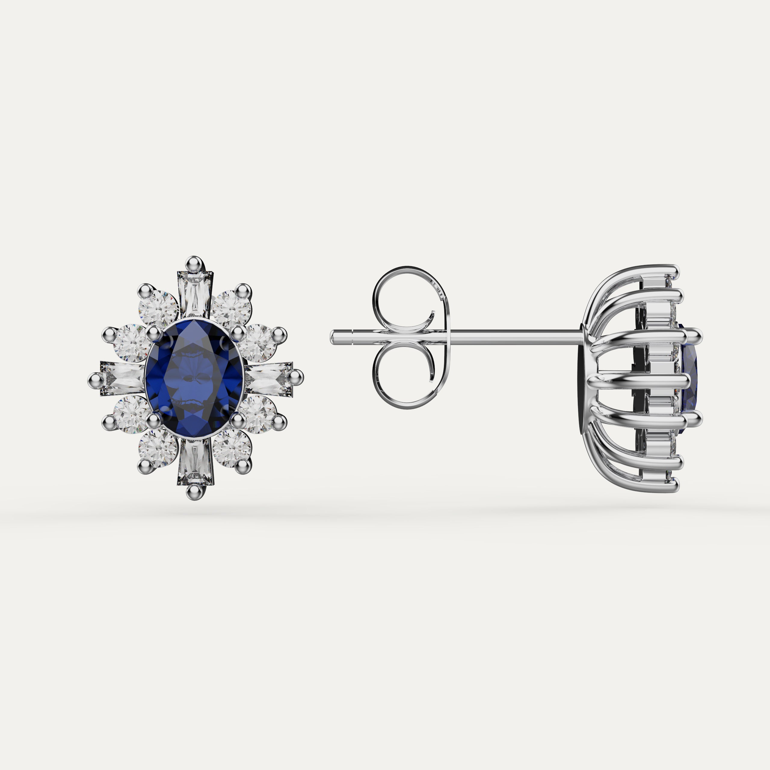 Elfi 925 Silver Earrings LEE47