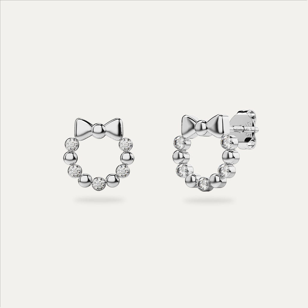 ELFI 925 Silver Earrings LEE72