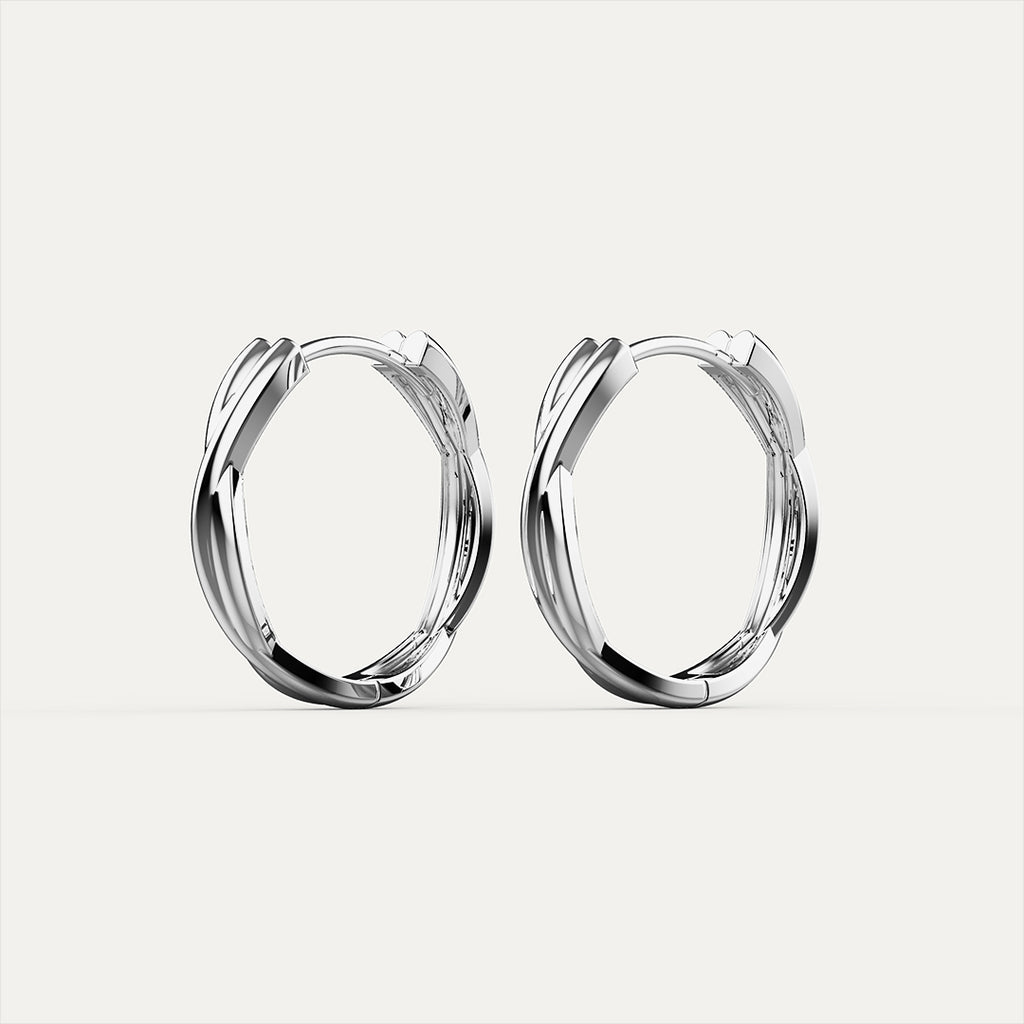 Elfi 925 Silver Earrings LEE43