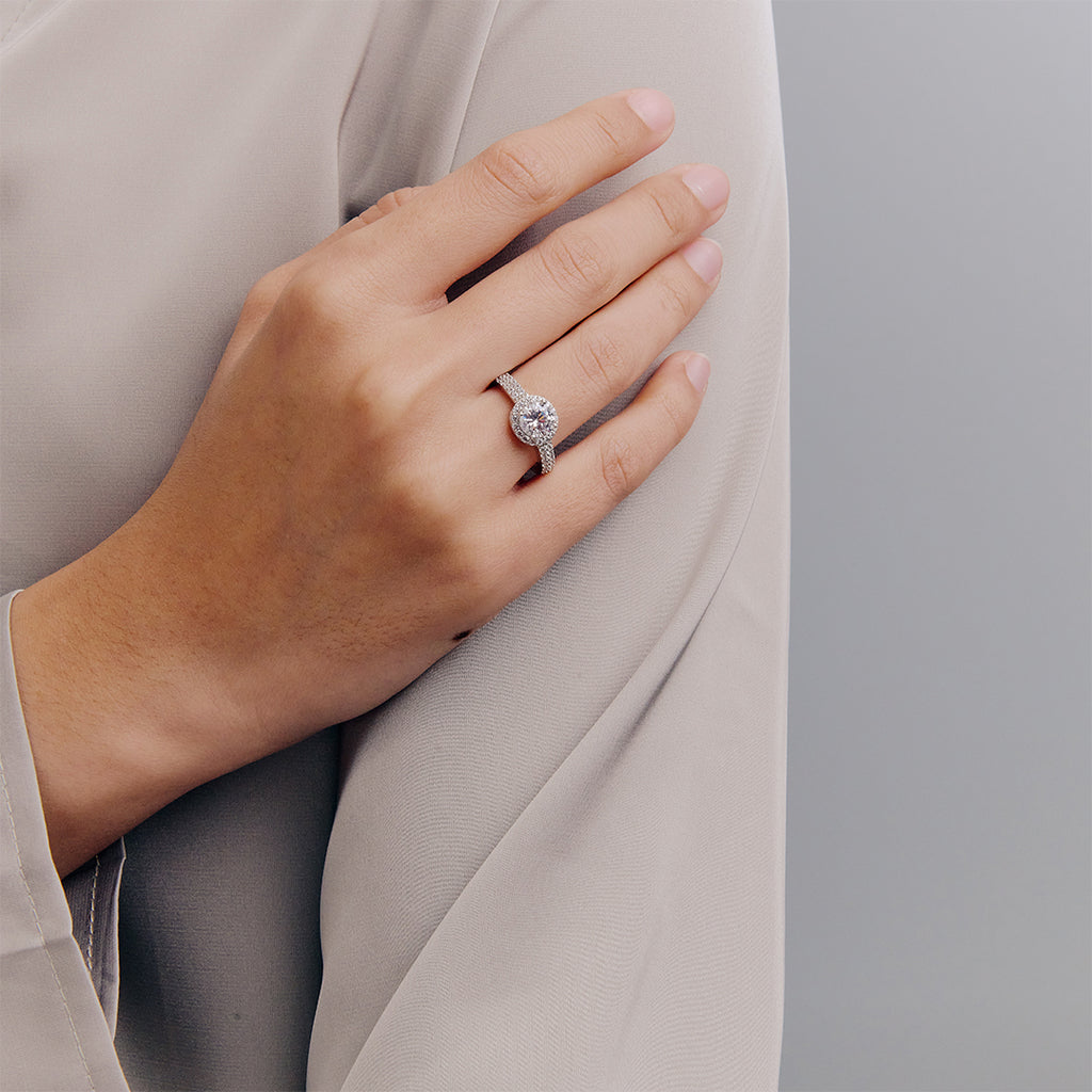 ELFI Isabella 925 Silver Ring  – A15