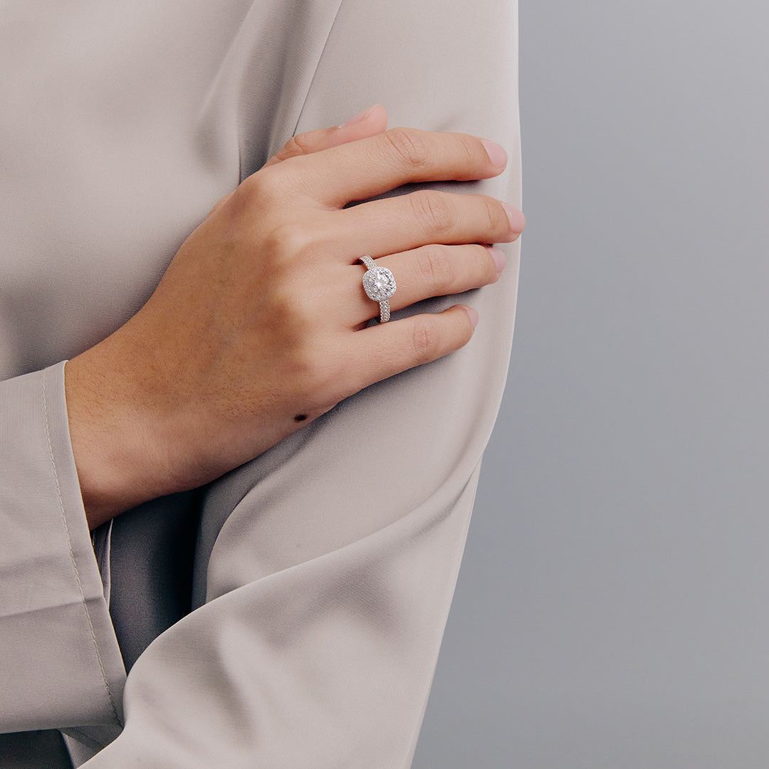 ELFI Sophia 925 Silver Ring – A16