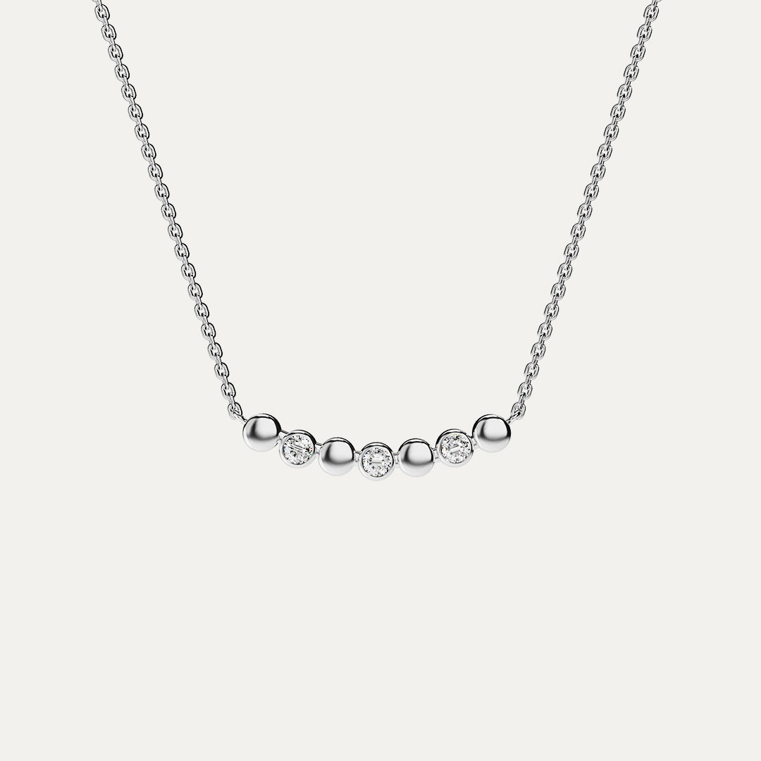 ELFI 925 Silver Necklace LEP34
