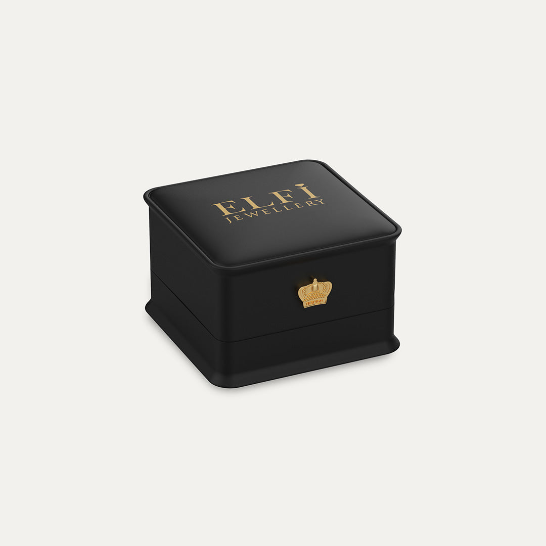 ELFI Exclusive Couple Ring Box - B33(BK)
