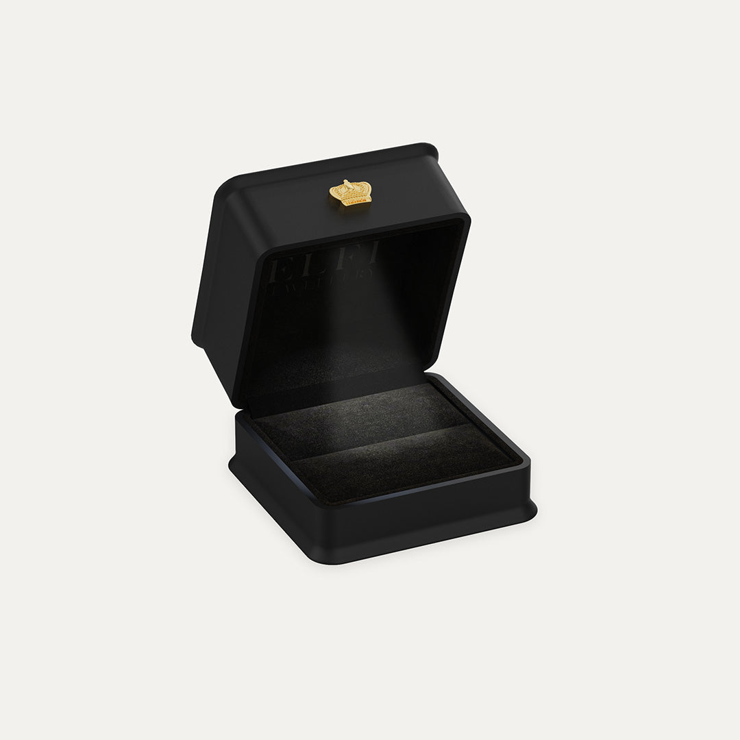 ELFI Exclusive Couple Ring Box - B33(BK)