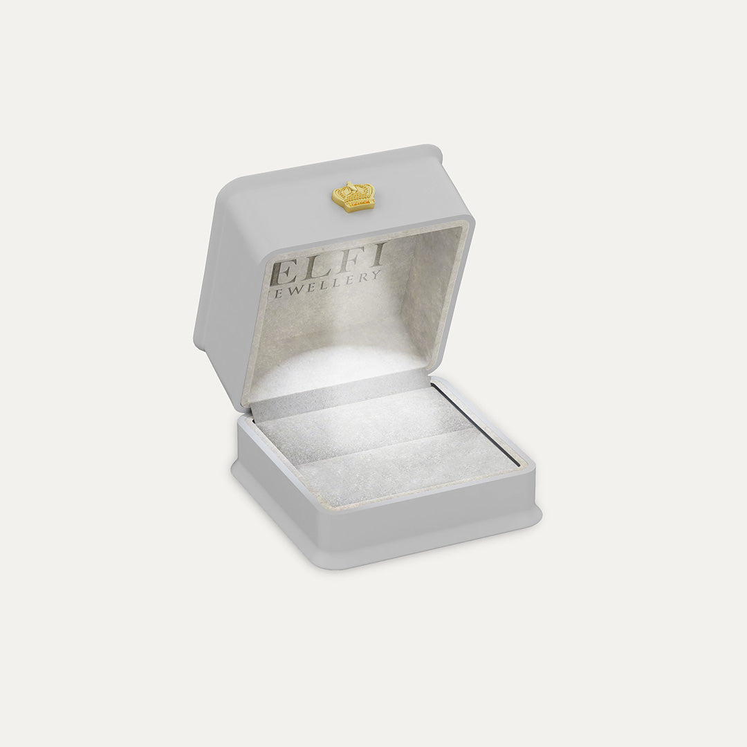 ELFI Exclusive Couple Ring Box - B33(W)