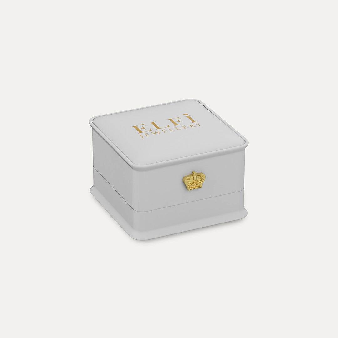 ELFI Exclusive Couple Ring Box - B33(W)
