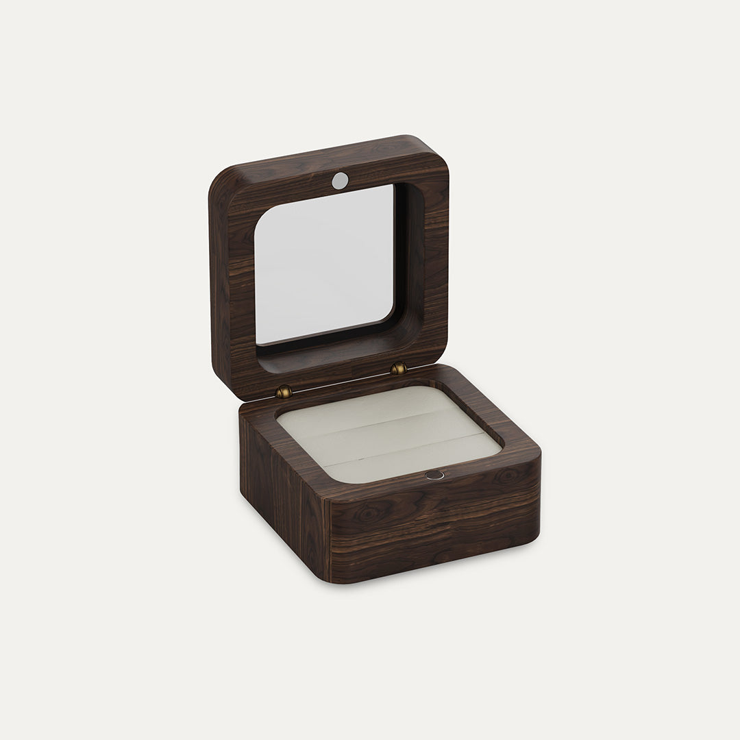 ELFI Wooden Ring Box - B43