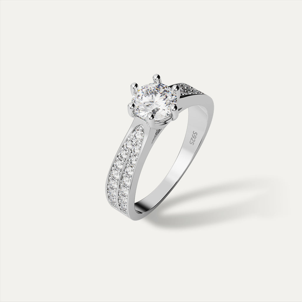 ELFI Dahlia 925 Silver Ring - D24