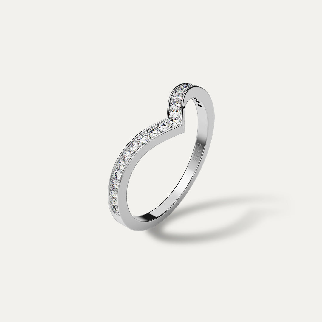 ELFI Vivian 925 Silver Ring - D27