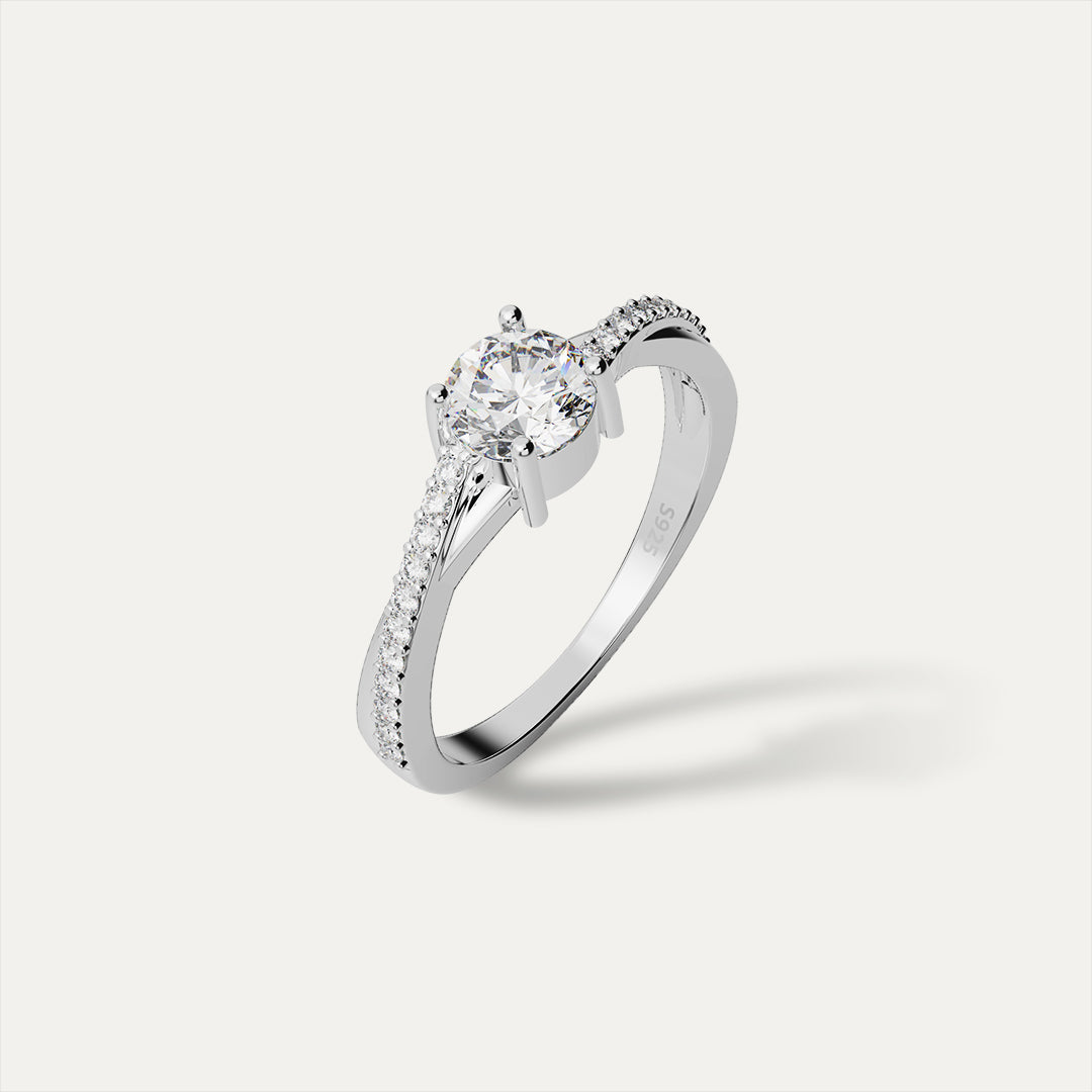 ELFI Vanessa 925 Silver Ring - D29