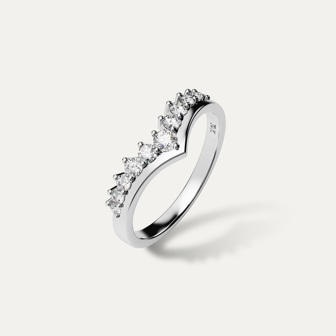 ELFI Aeris 10K Whitegold Ring - EWG10