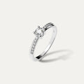 ELFI Lumira 10K Whitegold Ring - EWG3(MOS)