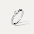 ELFI Lumira 10K Whitegold Ring - EWG3(MOS)