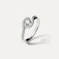 ELFI Lunele 10K Whitegold Ring - EWG7(MOS)