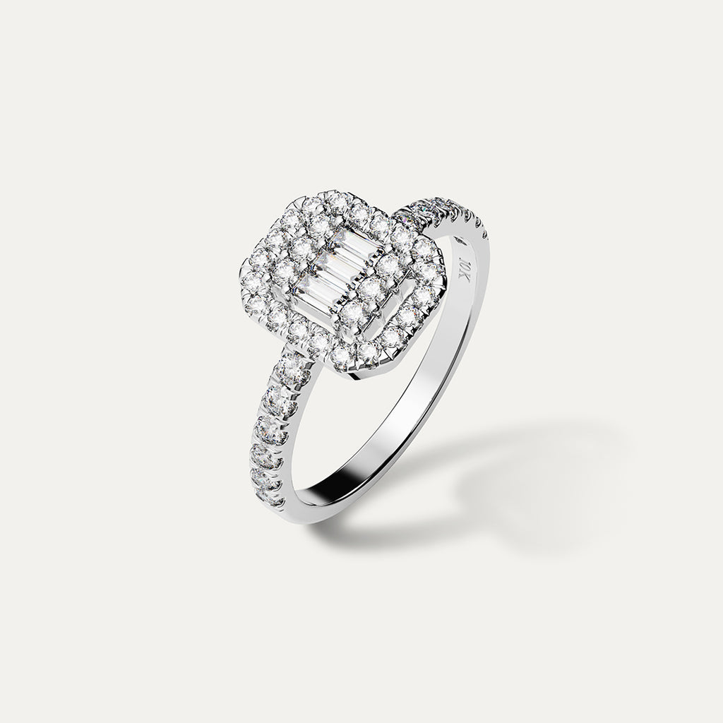 ELFI Elarin 10K Whitegold Ring - EWG9(MOS)