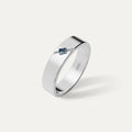 ELFI Blue Zayden 925 Silver Ring – MR8(B)
