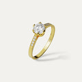 ELFI Amore 916 Yellow Gold Ring – G8