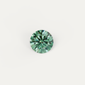 ELFI Natural Colour Moissanite Green GRA Certificated