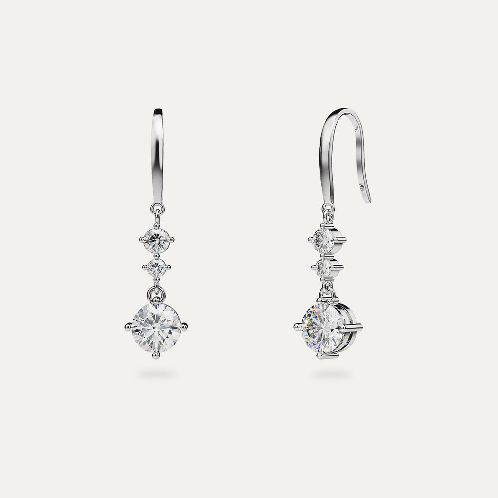 ELFI 925 Silver Earrings LEE73