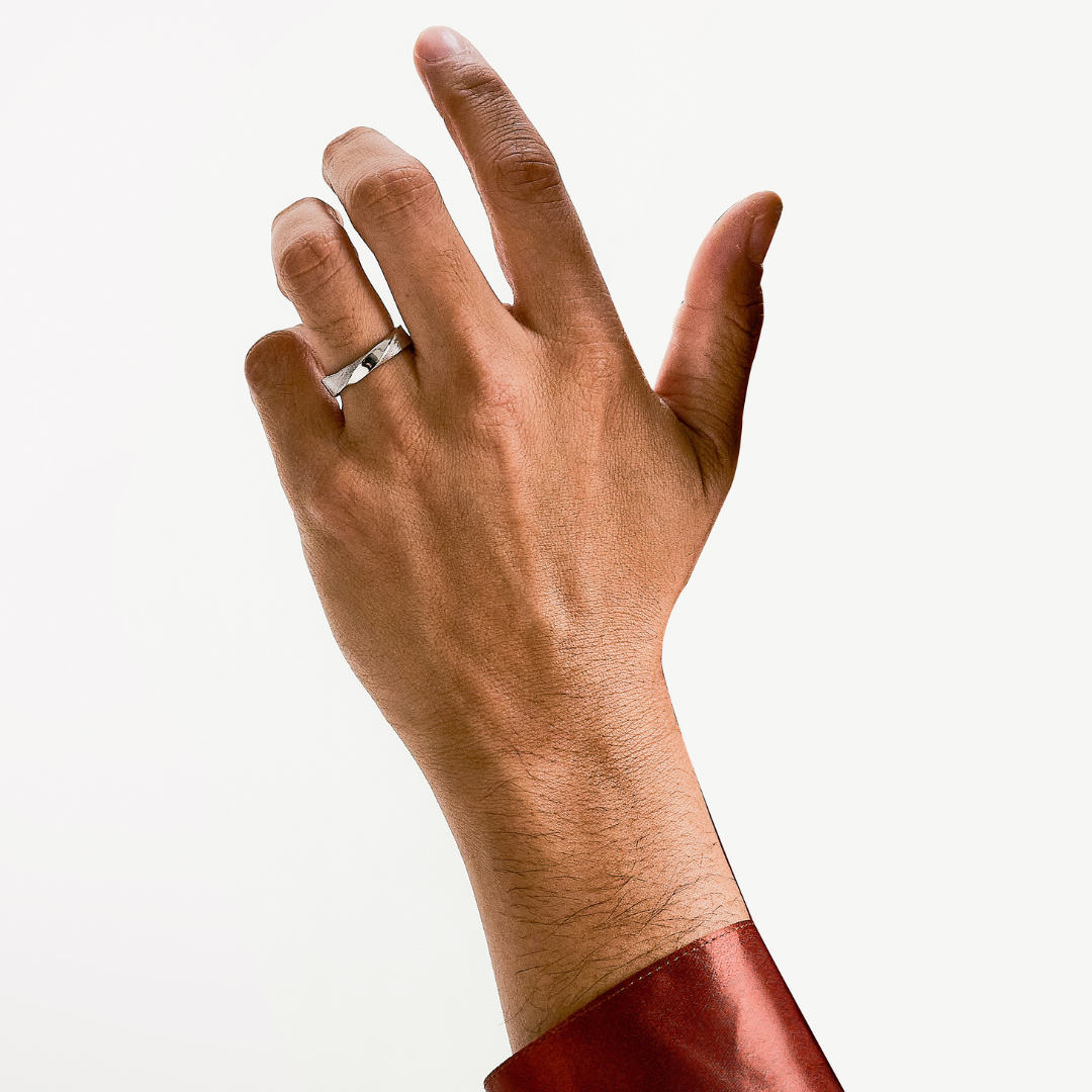 ELFI Huracan 925 Silver Palladium Ring – PLD8