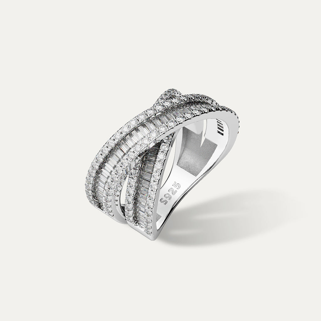 ELFI Ivy 925 Silver Ring – LER24