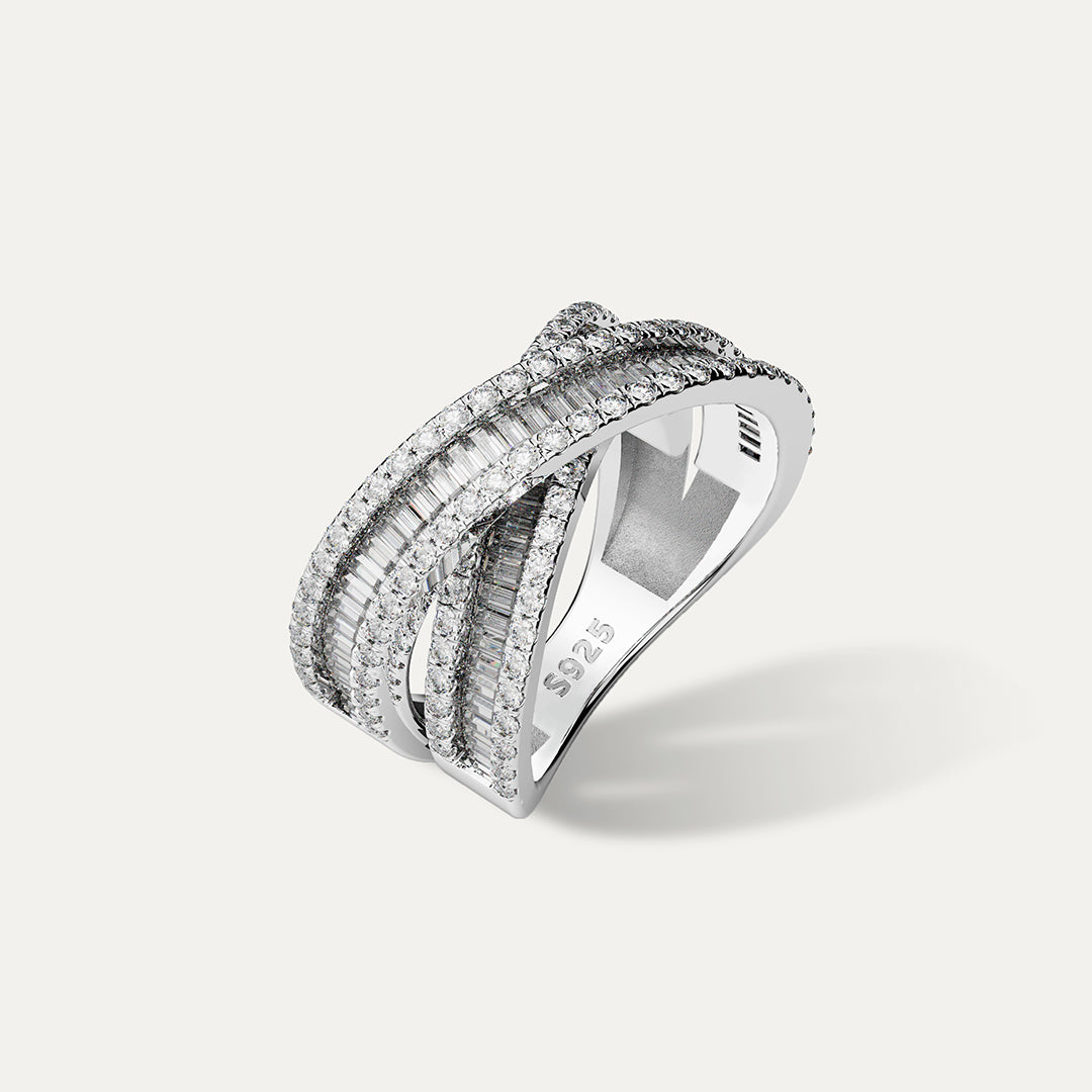ELFI Ivy 925 Silver Ring – LER24