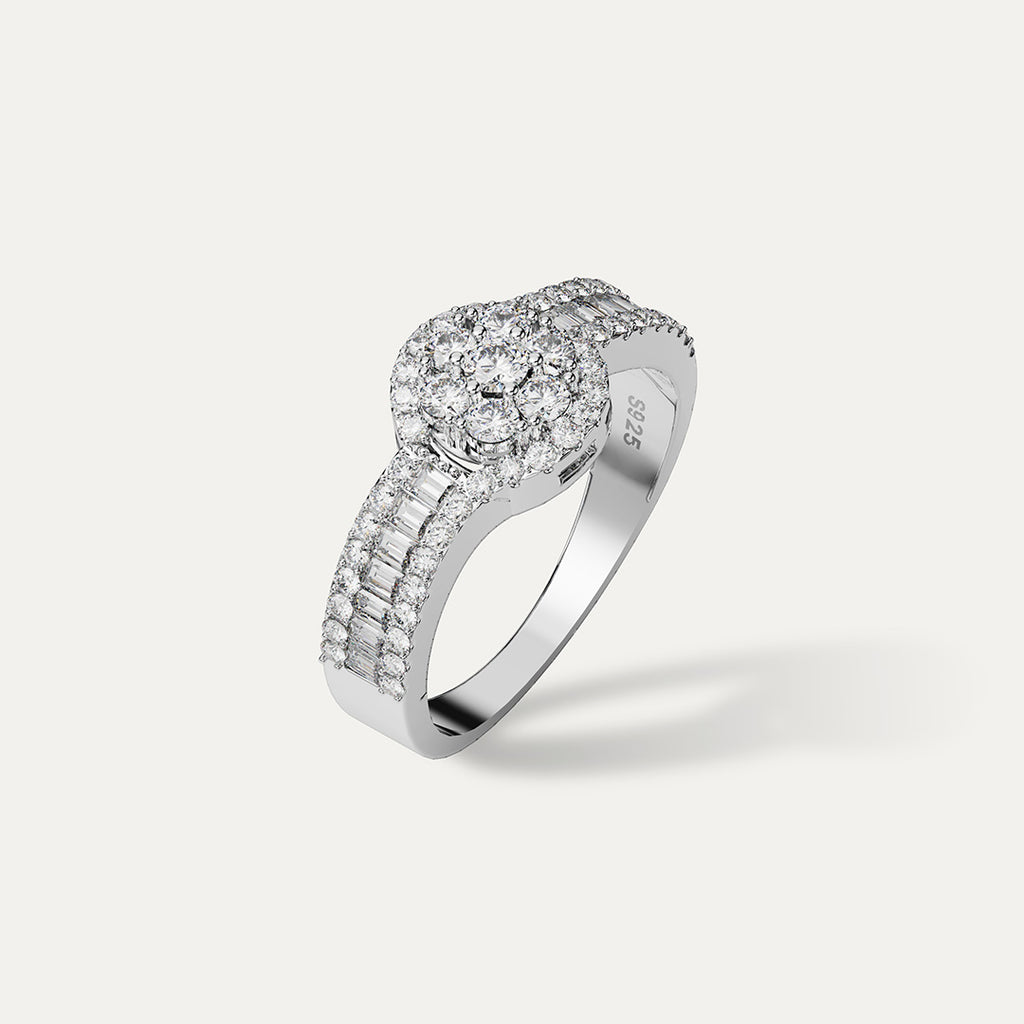 ELFI Angle 925 Silver Ring – LER25