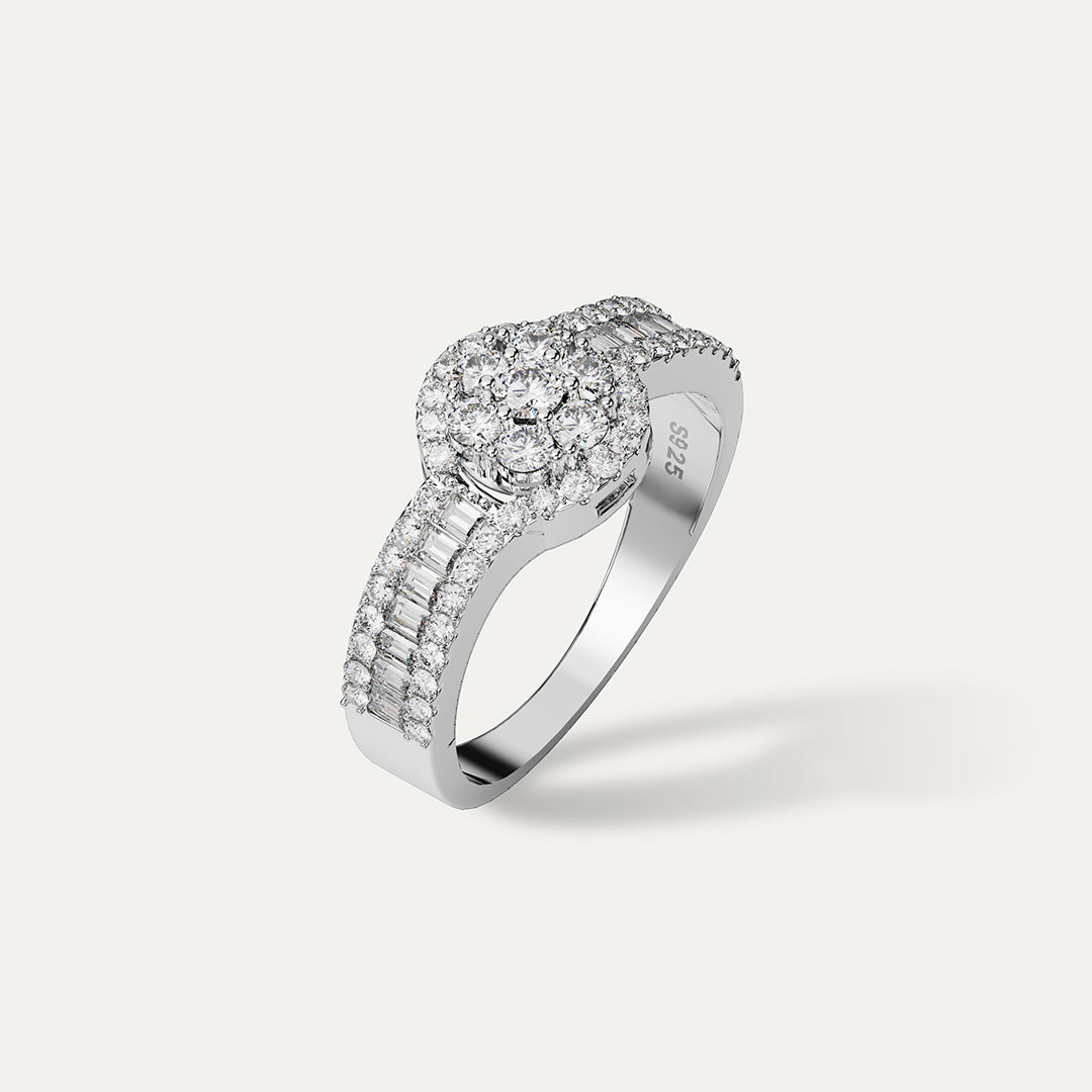 ELFI Angle 925 Silver Ring – LER25