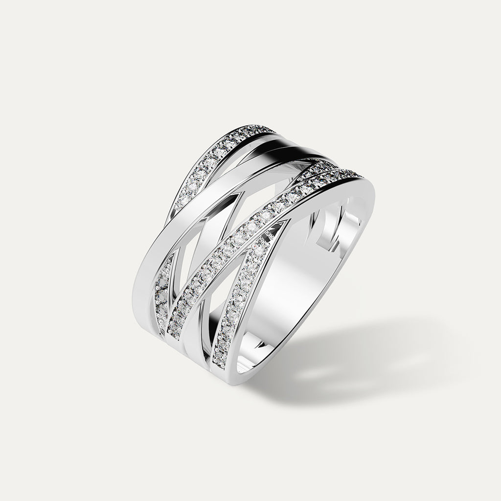 ELFI Elara 925 Silver Ring – LER28