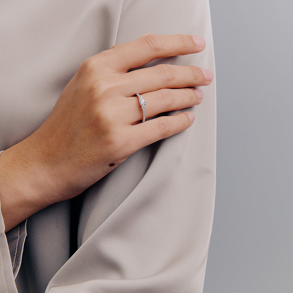 ELFI Leora 925 Silver Ring LER31