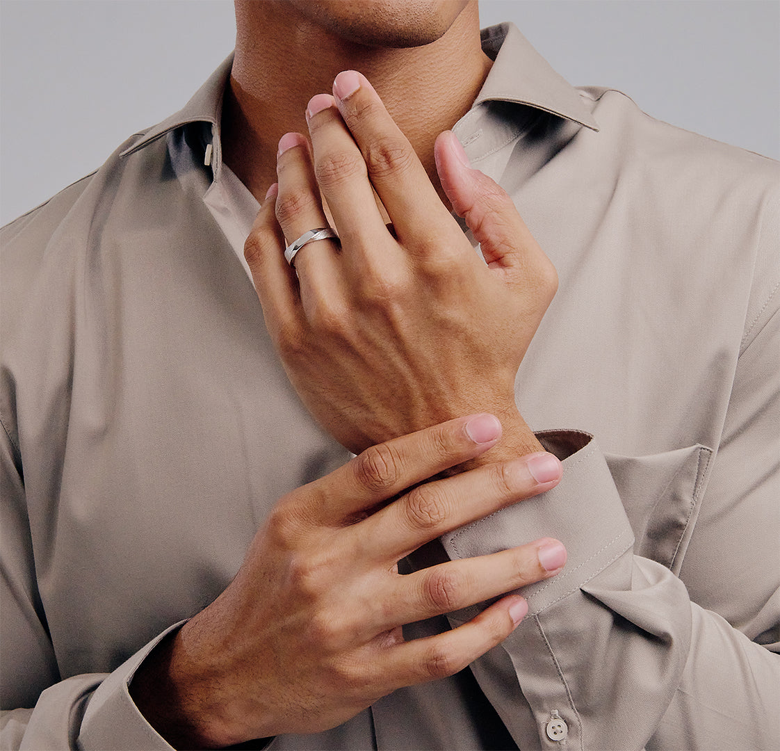 ELFI Huracan 925 Silver Palladium Ring – PLD8