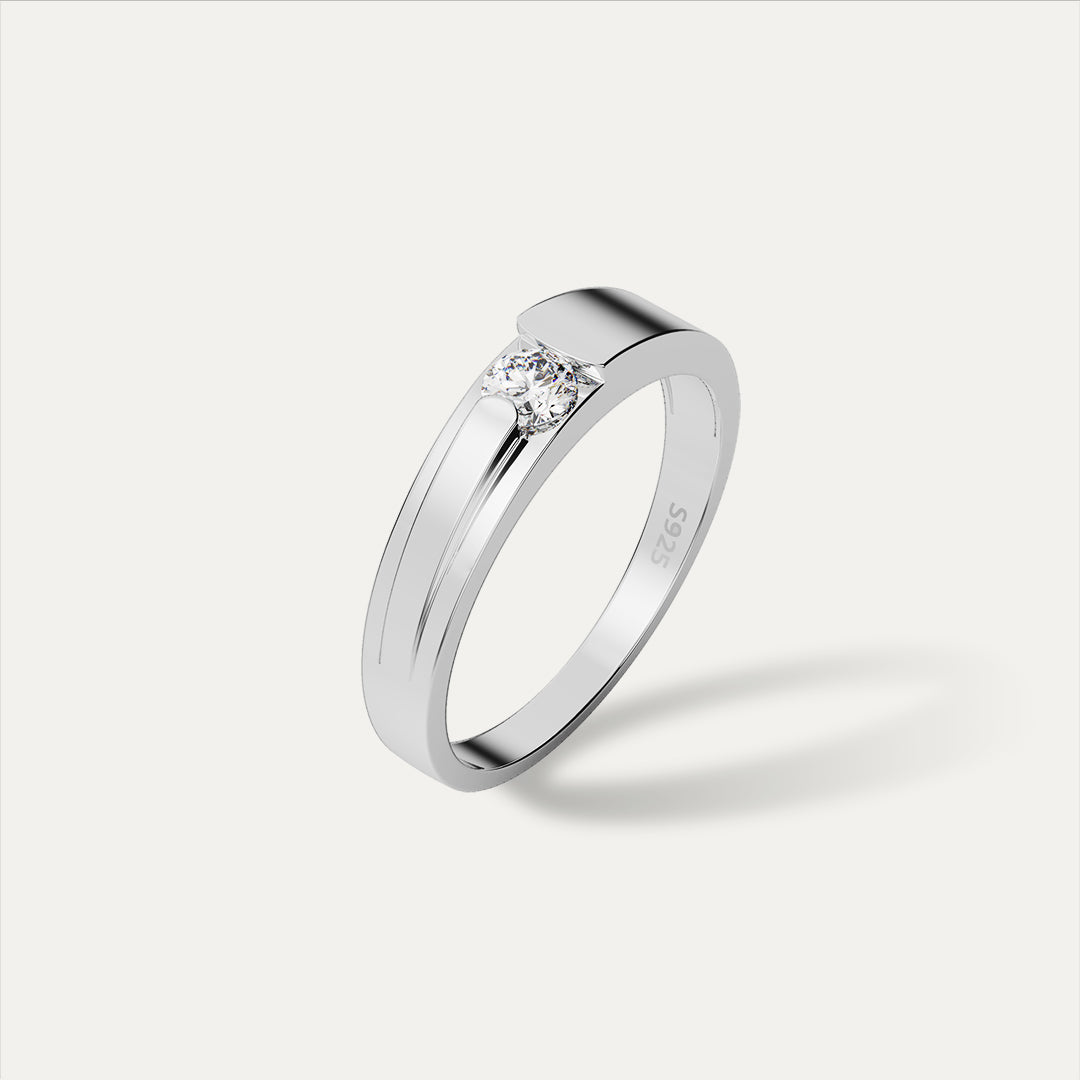ELFI Julian 925 Silver Ring - T36(M)