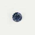 ELFI Natural Colour Moissanite Medium Blue GRA Certificated