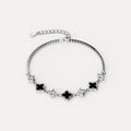 Elfi 925 Silver Bracelet LEB33(BK)