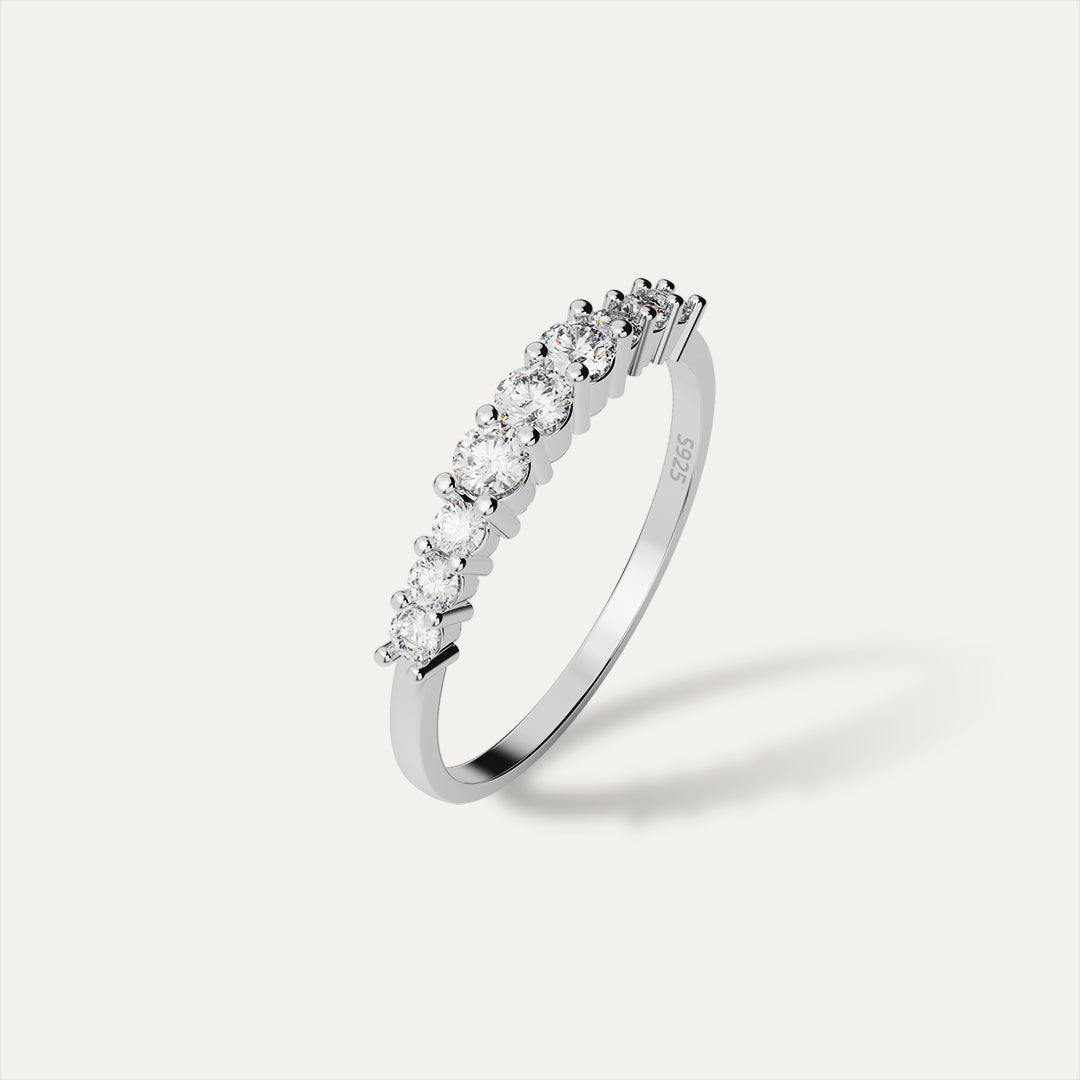 ELFI Rose 925 Silver Ring - P75