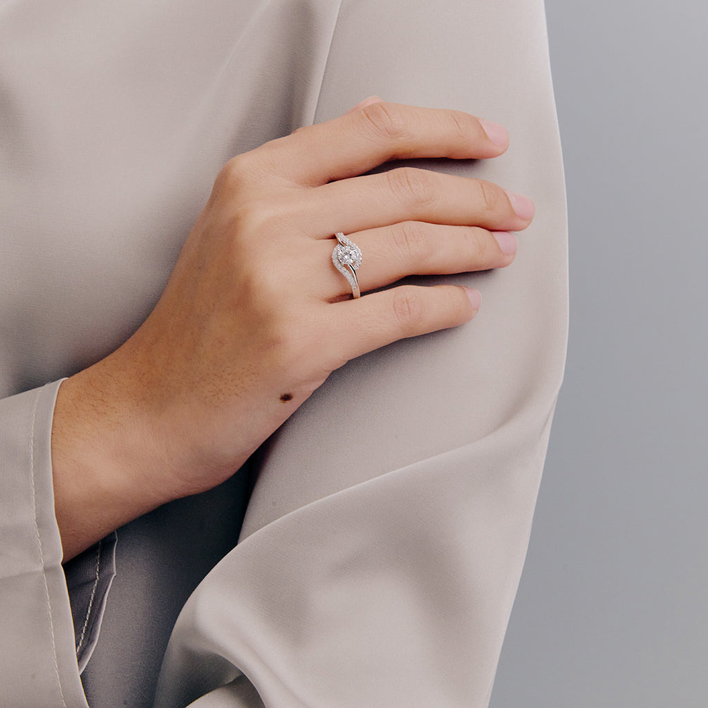 ELFI Amora 925 Silver Ring - P93