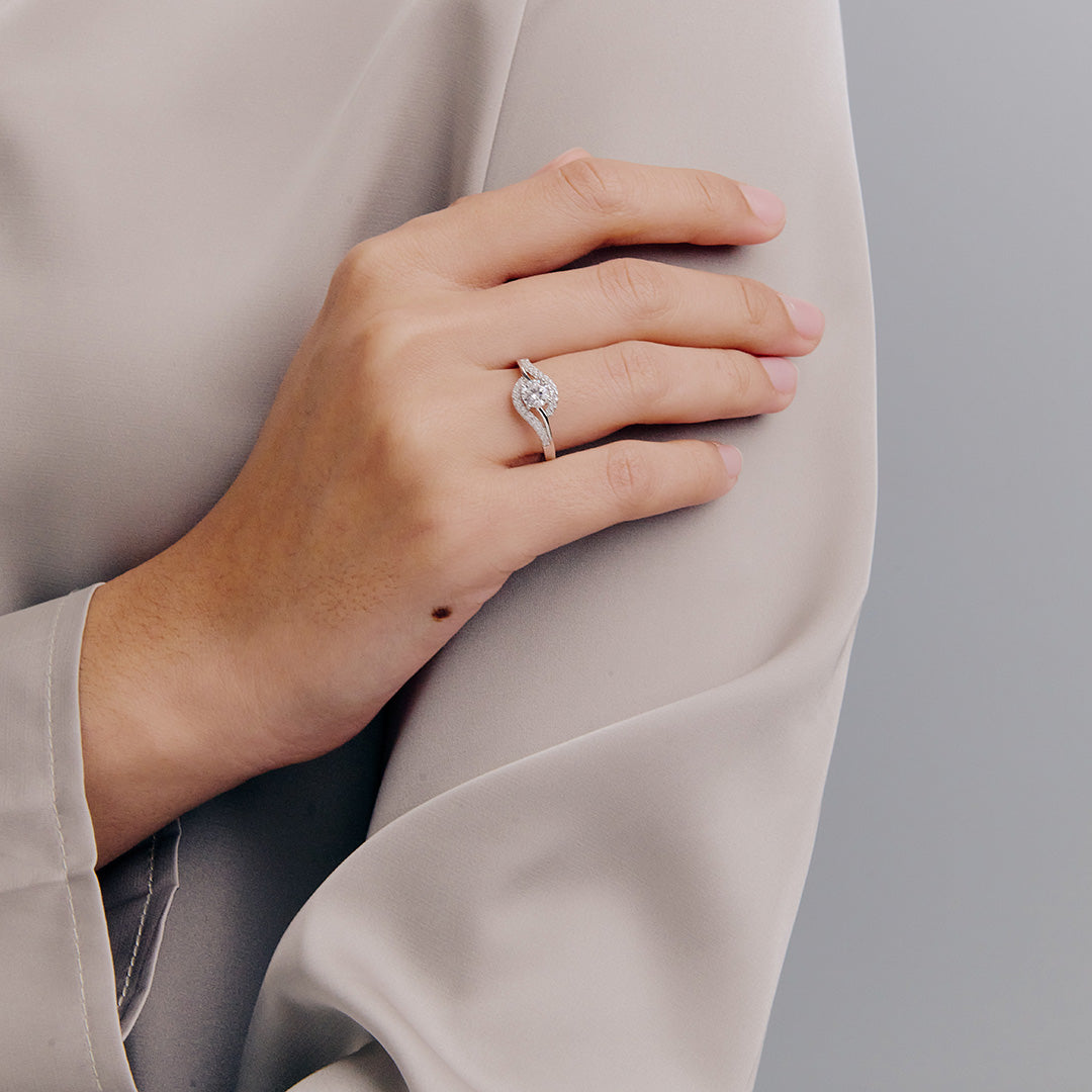 ELFI Amora 925 Silver Ring - P93