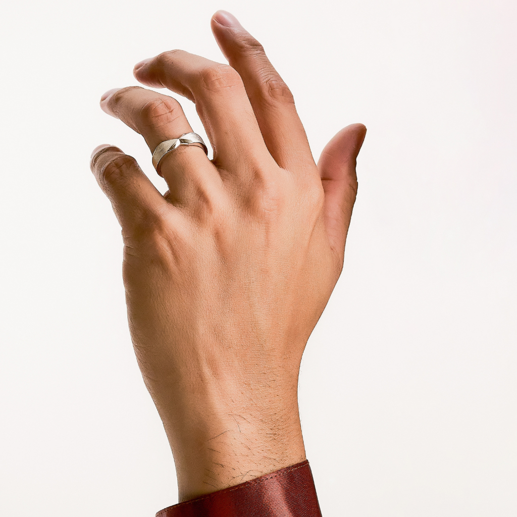 ELFI McLaren 925 Silver Palladium Ring – PLD10