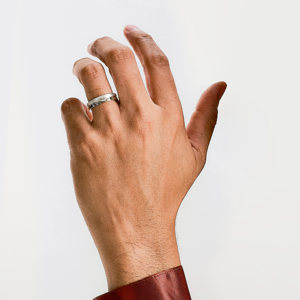 ELFI Veneno 925 Silver Palladium Ring – PLD2
