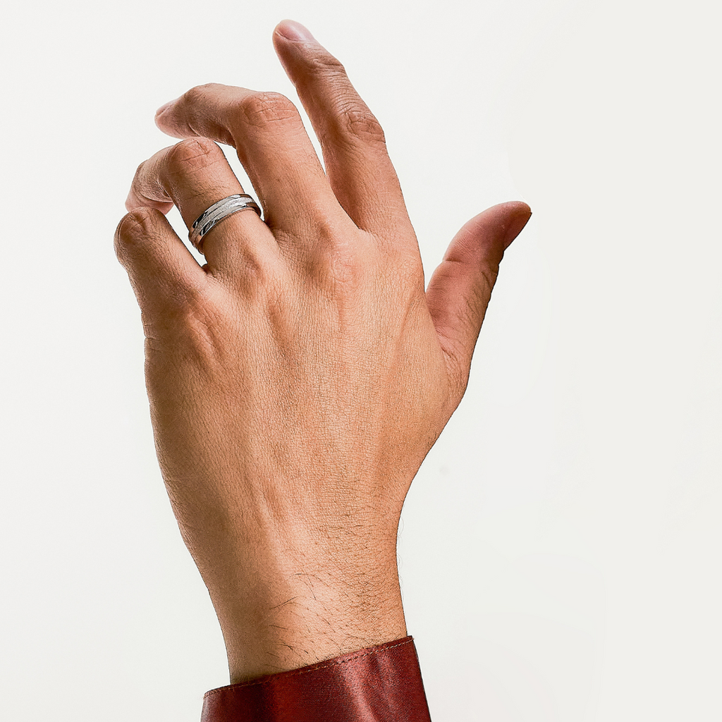 ELFI Royale 925 Silver Palladium Ring – PLD6