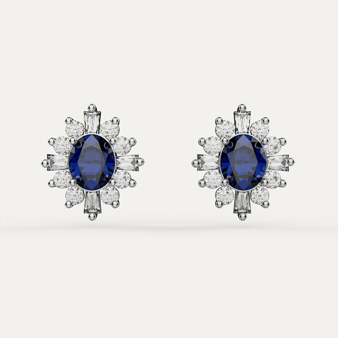 Elfi 925 Silver Earrings LEE47