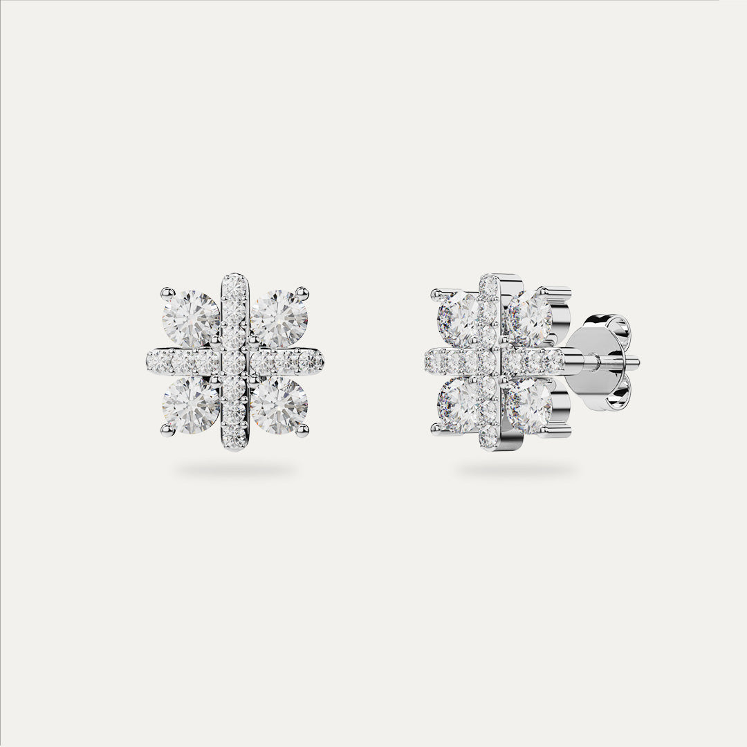 ELFI 925 Silver Earrings LEE53