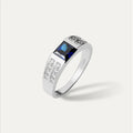 ELFI Blue Tom 925 Silver Ring - R56(B)