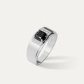 ELFI Black Immortal 925 Silver Ring - R11(BK)