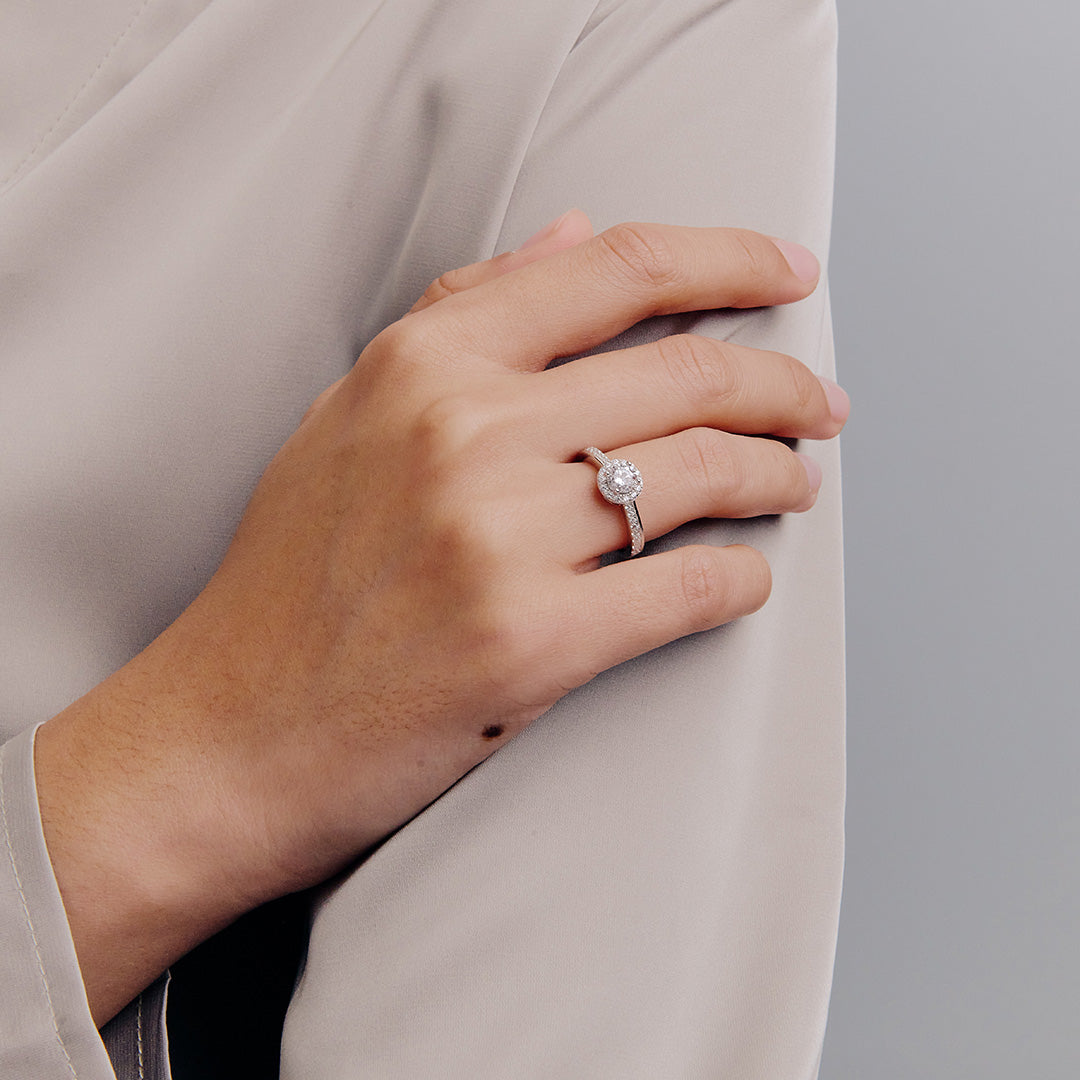 ELFI Ashley 925 Silver Ring – WR4