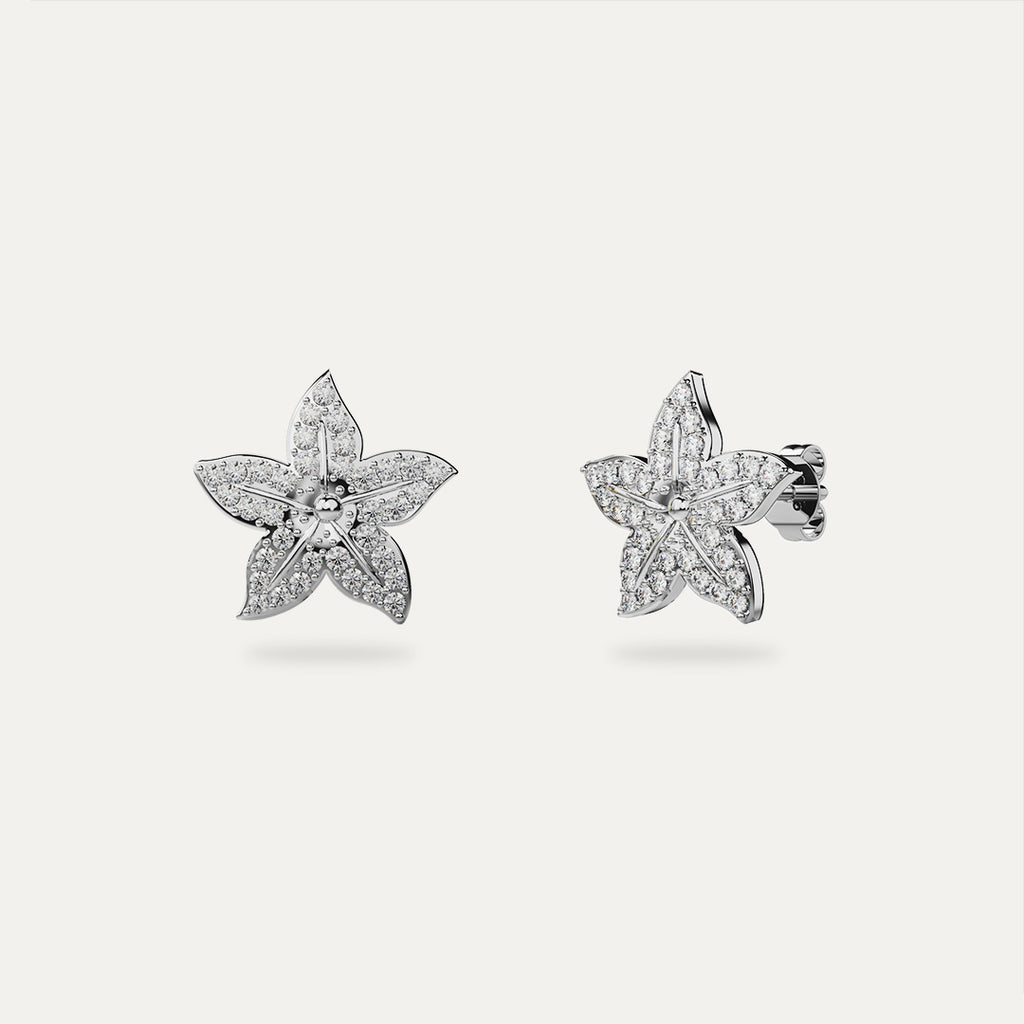 ELFI 925 Silver Earrings LEE65
