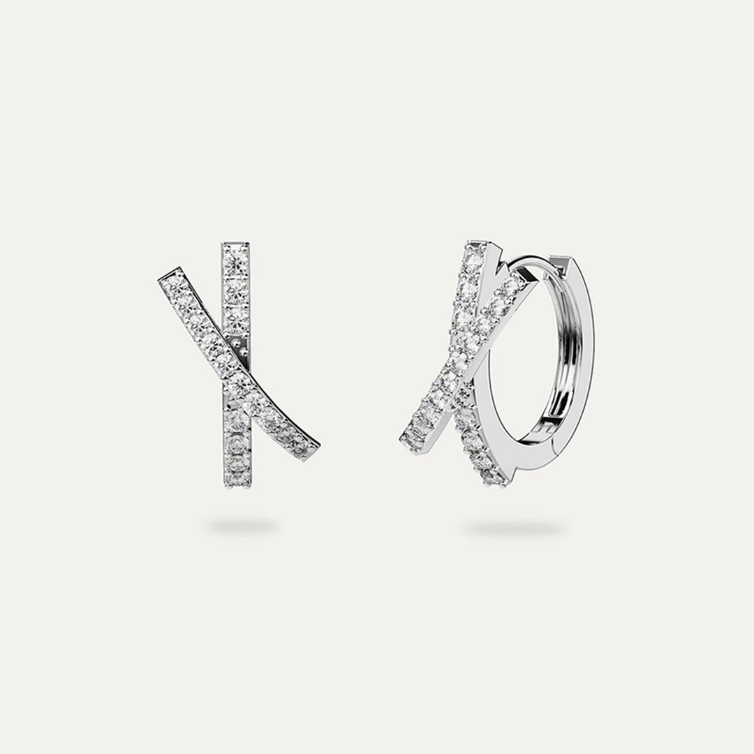 ELFI 925 Silver Earrings LEE74