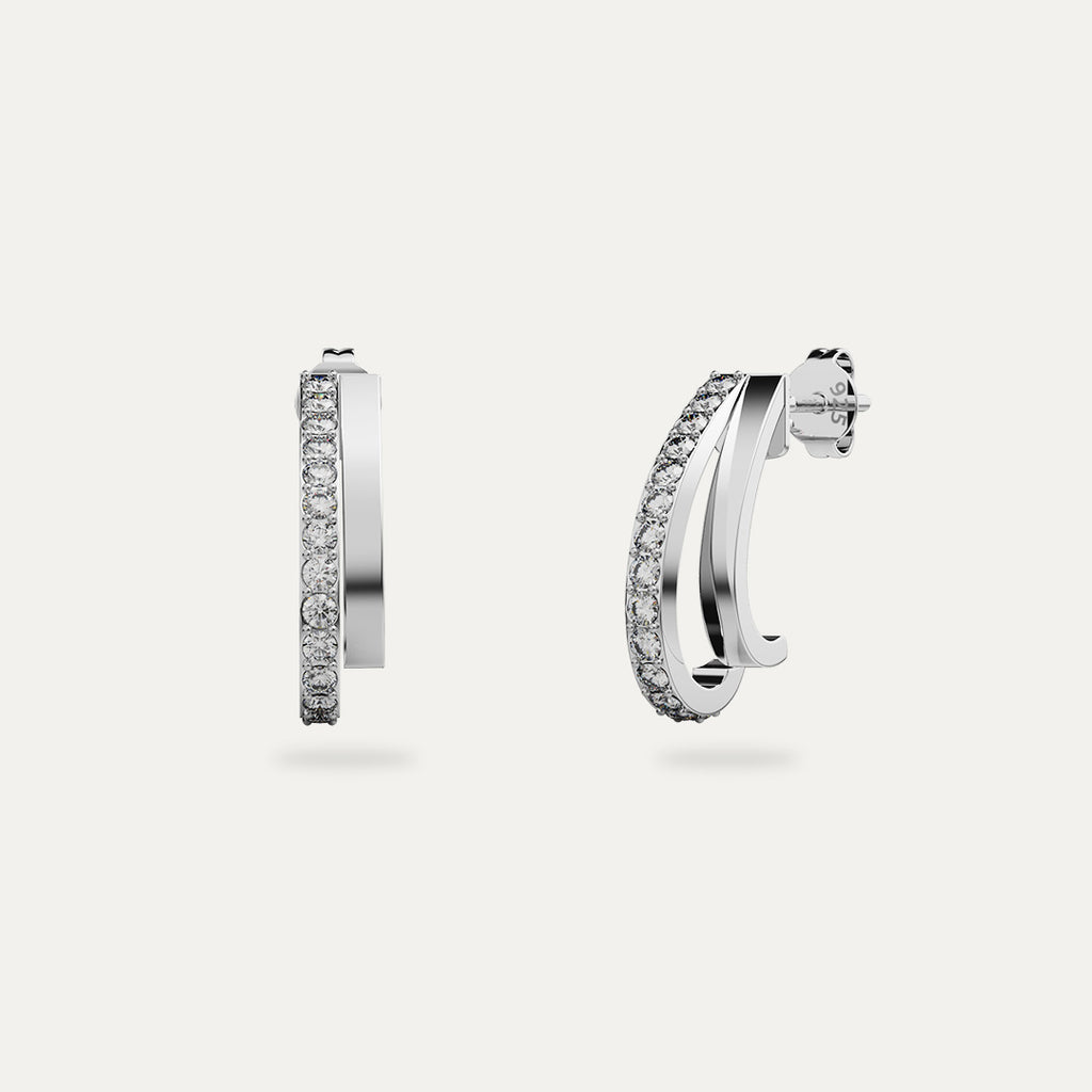 ELFI 925 Silver Earrings LEE58