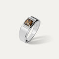 ELFI Brown Immortal 925 Silver Ring - R11(BR)